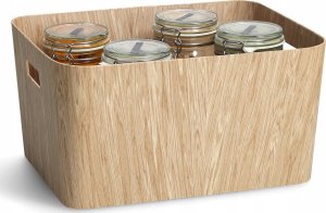 Zeller Pudełko z wytrzymałego kartonu WOOD, 39,5 x 30,5 x 20 cm 3