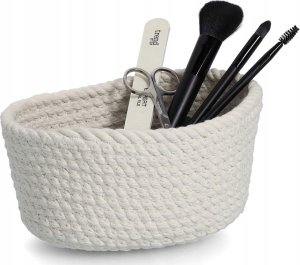 Zeller Komplet bawełnianych koszyków w różnych rozmiarach, 3 szt. 4