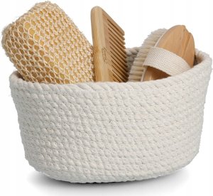 Zeller Komplet bawełnianych koszyków w różnych rozmiarach, 3 szt. 6
