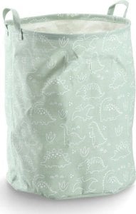 Zeller Laundry hamper "Dino", canvas Ø38x48 1