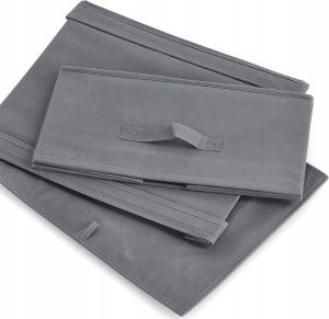 Zeller Tekstylny organizer do szafy z przykrywką, 33 x 28 x 15 cm 2