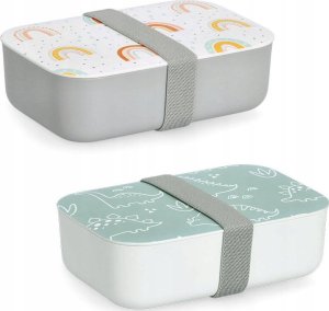 Zeller Plastikowy lunchbox RAINBOW, 19 x 12,5 x 6,5 cm 3