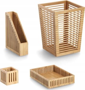 Zeller Pojemnik na dokumenty pionowy, bamboo 4