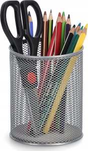 Zeller Kubek na przybory biurowe z metalowej siatki, Ø 11 cm 3