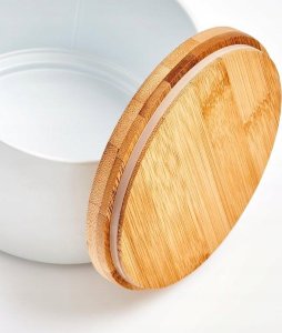 Zeller Puszka z pokrywką z bambusa, Ø 13 x 10 cm 3