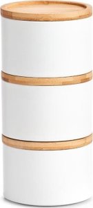 Zeller Puszka z pokrywką z bambusa, Ø 13 x 10 cm 5