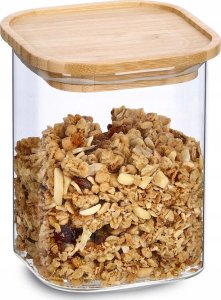 Zeller Słoik z pokrywką bambusa, 900 ml, 11 x 11 x 13,6 cm 2