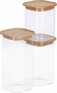 Zeller Słoik z pokrywką bambusa, 900 ml, 11 x 11 x 13,6 cm 5