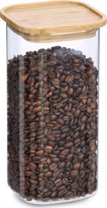 Zeller Słoik z pokrywką bambusa, 1600 ml, 11 x 11 x 22 cm 4