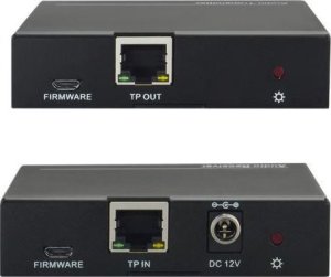 System przekazu sygnału AV VivoLink Vivolink VLEXTA170 przedłużacz AV Nadajnik i odbiornik AV Czarny 3