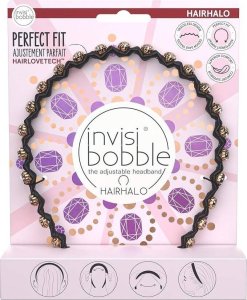 Invisibobble Hairhalo British Royal regulowana opaska do włosów Put Your Crown On 1