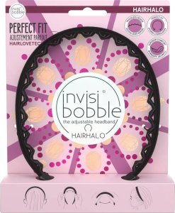 Invisibobble Hairhalo British Royal regulowana opaska do włosów Crown & Glory 1