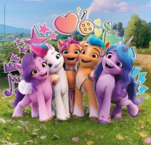 Clementoni Clementoni Puzzle 3x48el SuperColor My Little Pony 25322 2