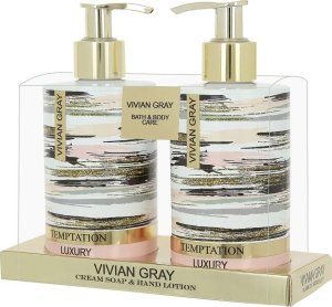 Vivian Gray Set Vivian Gray: Temptation, Cleansing, Liquid Soap, 250 ml + Temptation, Moisturizing, Hand Lotion, 250 ml For Women 1