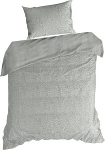 Eurofirany Miękka pościel welwetowa FLANO 160X200 70X80X2 srebrna 4