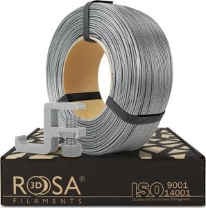 ROSA3D Filament ROSA3D ReFill PCTG Glitter Brillant Silver 1,75mm 1kg 1