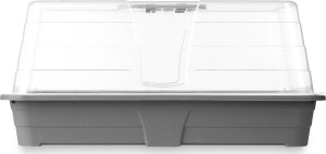 Ibergarden Miniszklarnia plastikowa, rozsadnik domowy, 24 x 38,4 x 18 cm 2