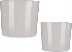 Ibergarden Doniczki ceramiczne MINIMAL, 2 sztuki, Ø 22 cm i Ø 27 cm 1