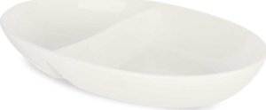 Vessia Talerz na przekąski porcelanowy OVAL, 12 x 20 x 3 cm 1