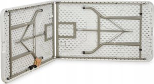 Ibergarden Stół cateringowy składany do ogrodu, 244 x 76 x 74 cm 2