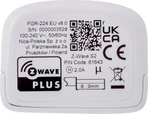 System przekazu sygnału AV Fibaro Sterownik Rolet Fibaro FGR-224 (następca FGR-223) 5