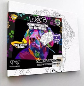 Planet Splat Planet tapyba pagal skaičius, ŠUO 30x40 cm 2