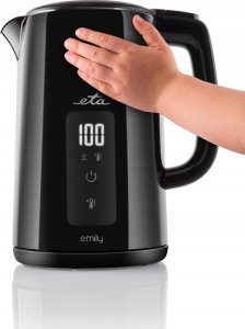 Czajnik Eta ETA Virdulys | Emily ETA459590000 | Electric | 2200 W | 1.5 L | Nerūdijantis plienas | 360° rotational base | Juodas 6