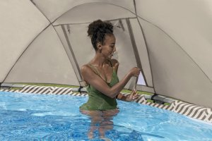 Bestway Basen Ogrodowy Stelażowy Z Baldachimem Daszek 396 x 107 cm Bestway 561FY 10