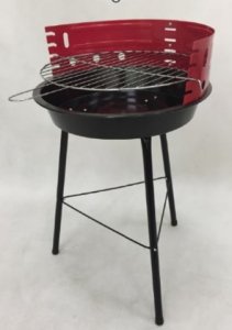 kontrast Grill węgowy BBQ turystyczny ruszt regulowany 1007 2