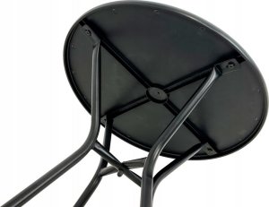 kontrast Stół stolik ogrodowy okrągły balkon taras COMO 60 cm czarny 5