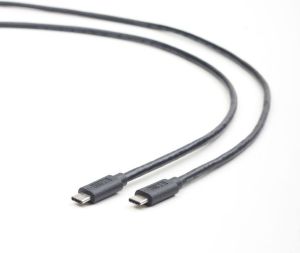 Kabel USB Gembird USB C -> USB C, (M/M), Czarny, 1.5m (CCP-USB3.1-CMCM-5) 2