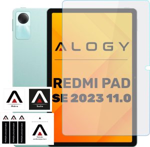 Alogy Szkło Hartowane Do Xiaomi Redmi Pad Se 11.0 2023 Na Tablet Ekran Alogy Screen Protector Pro+ 9H 1