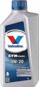 Valvoline Alyva varikliui SYNPOWER FE 0W20 1L, Valvoline 1