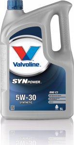 Valvoline Alyva varikliui SYNPOWER RNO C3 5W30 5L, Valvoline 1