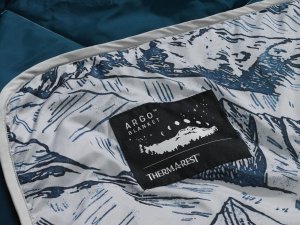 Thermarest Kelioninė antklodė Argo Blanket - Pilka su kalnais 3