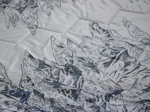 Thermarest Kelioninė antklodė Argo Blanket - Pilka su kalnais 4