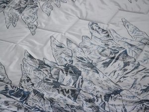 Thermarest Kelioninė antklodė Argo Blanket - Pilka su kalnais 7