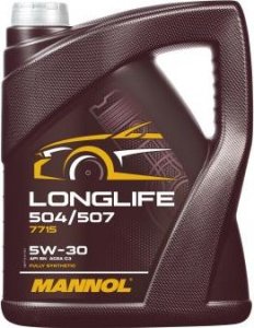 Mannol Mannol Alyva Longlife 5W/30 sintetinė varikliams 5 L 1