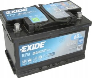 EXIDE EL652 EFB 65Ah 650A (EN) 12V akumulator 2