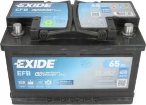 EXIDE EL652 EFB 65Ah 650A (EN) 12V akumulator 3