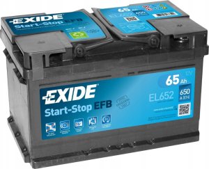 EXIDE EL652 EFB 65Ah 650A (EN) 12V akumulator 4