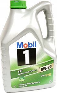 Mobil Alyva ESPx2 0W/20 syntetyczna do silników 5 L 3
