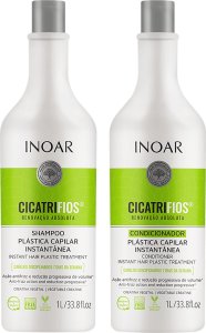 Inoar INOAR CicatriFios Super Ampola - plauko struktūrą atkurianti ampulė 12x45 ml 1