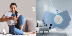 Ładowarka Choetech Belaidis įkroviklis CHOETECH, 15W, magnetinis, mėlynas 2