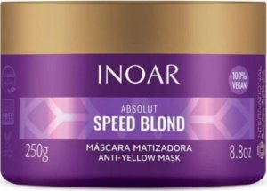 Inoar INOAR Absolut Speed Blond Mask - plaukų kaukė šviesiems plaukams 250 g 1