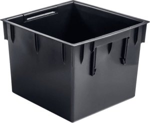 Prosperplast 2x Doniczka wysoka DRTS + wkład, keramzyt 2l Zestaw Donica 2szt 3