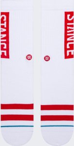 Stance Skarpety Stance OG Crew 1 para WhiteRed 1