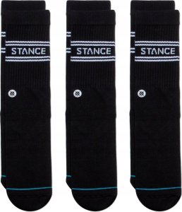 Stance Skarpety Stance Basic Crew 3 pary Black 2