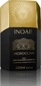 Inoar INOAR Moroccan Deep Cleansing Šampūnas Step 1 - giliai valantis šampūnas 250 ml 1