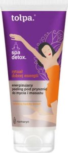 Tołpa Tołpa, spa detox, Rytuał dobrej energii-energizujący peeling pod prysznic do mycia i masażu, 200 ml 1